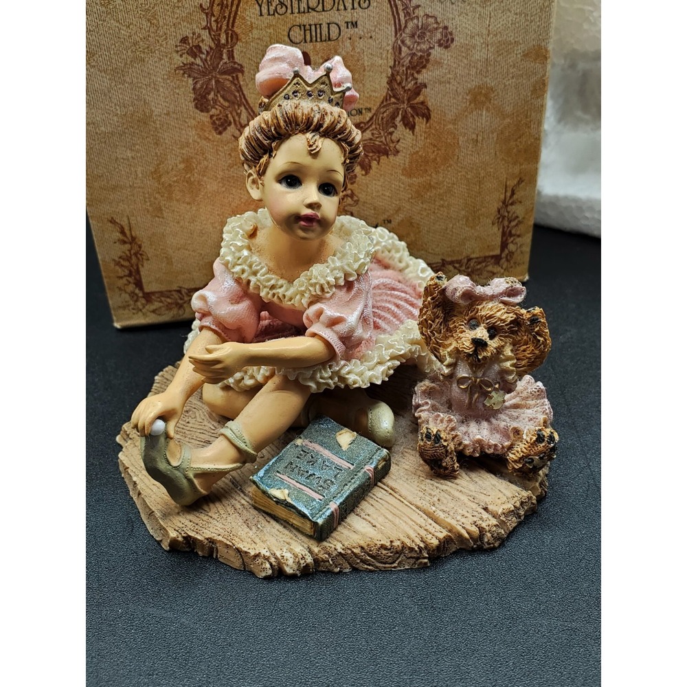Boyds Bears Dollstone Collection "Melissa with Katie The Ballet" 1999 with Box